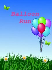 balloon run splash screen